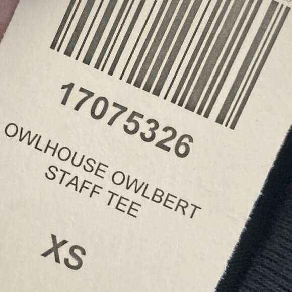 Disney Hot Topic NWT Owlhouse Owlbert Staff Tee Black Graphic T-Shirt-XS - Picture 4 of 10
